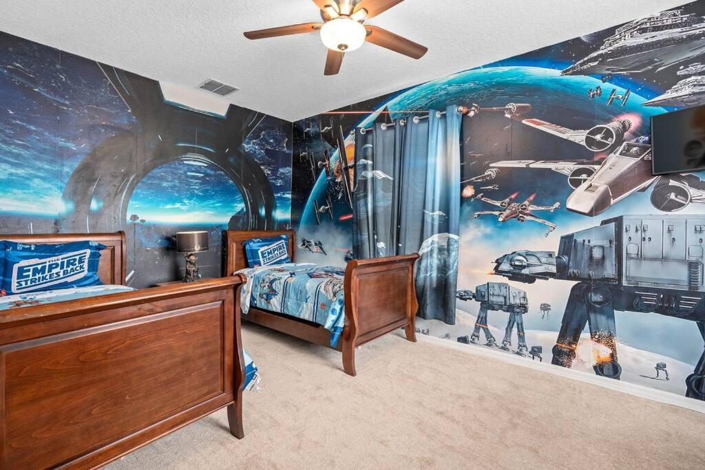 קיסימי Lakeview W/8 Bedroom 5 Kingsuite 3 Miles To Disney מראה חיצוני תמונה