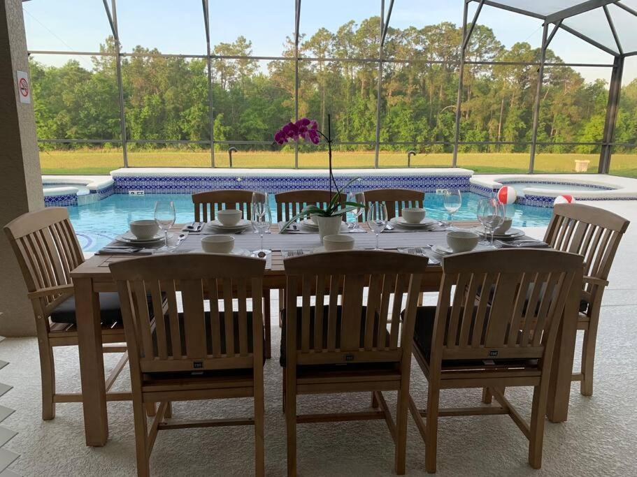 קיסימי Lakeview W/8 Bedroom 5 Kingsuite 3 Miles To Disney מראה חיצוני תמונה