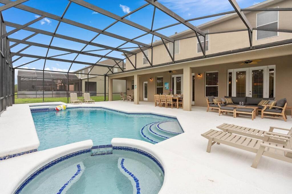 קיסימי Lakeview W/8 Bedroom 5 Kingsuite 3 Miles To Disney מראה חיצוני תמונה