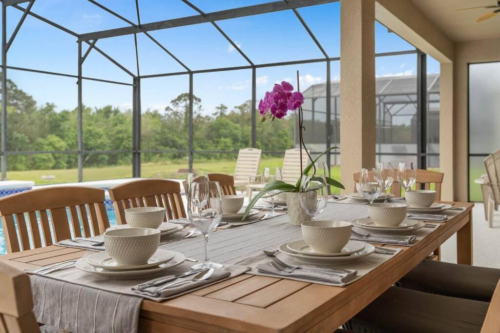 קיסימי Lakeview W/8 Bedroom 5 Kingsuite 3 Miles To Disney מראה חיצוני תמונה